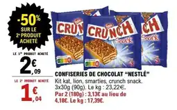 E.Leclerc CONFISERIES DE CHOCOLAT “NESTLÉ” offre