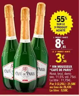 E.Leclerc Café de Paris offre