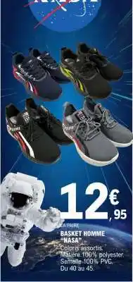 E.Leclerc BASKET HOMME 'NASA' offre