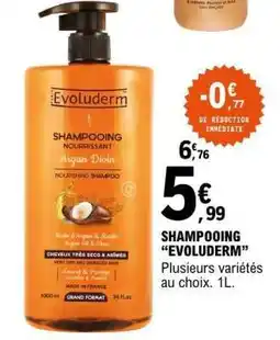 E.Leclerc SHAMPOOING EVOLUDERM offre