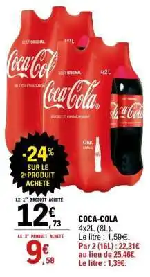 E.Leclerc Coca Cola offre