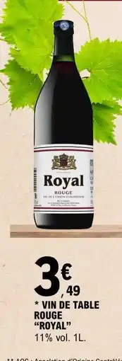 E.Leclerc Royal Rouge offre