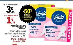 E.Leclerc Protège Slips Vania offre