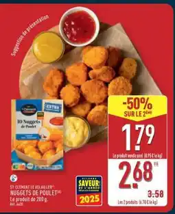 ALDI ST-CLÉMENT LE VOLAILLER NUGGETS DE POULET offre