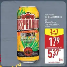 ALDI DESPERADOS Bière aromatisée offre