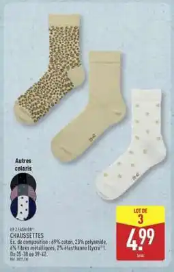ALDI Chaussettes offre