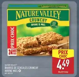 ALDI NATURE VALLEY BARRES DE CÉRÉALES CRUNCHY AVOINE MIEL offre