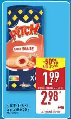 ALDI PITCH FRAISE offre