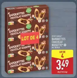ALDI Barquettes Chocolat Noisette offre