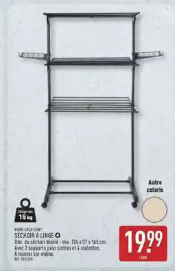 ALDI Séchoir à linge offre