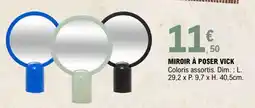 E.Leclerc MIROIR À POSER VICK offre