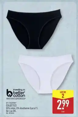 ALDI CULOTTES offre