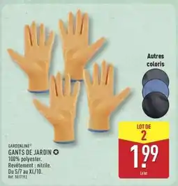 ALDI Gants De Jardin offre
