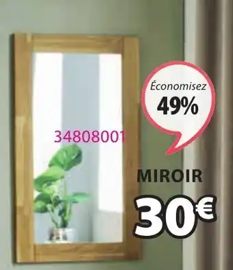 JYSK Miroir Ravndal offre