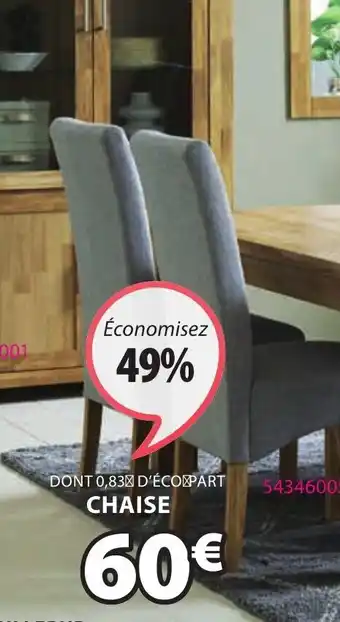 JYSK Chaise offre