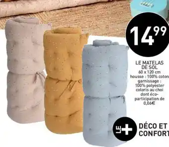 Stokomani Le Matelas de Sol offre