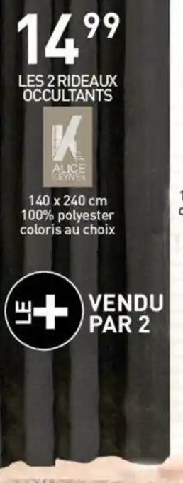 Le Rideaux Occultants