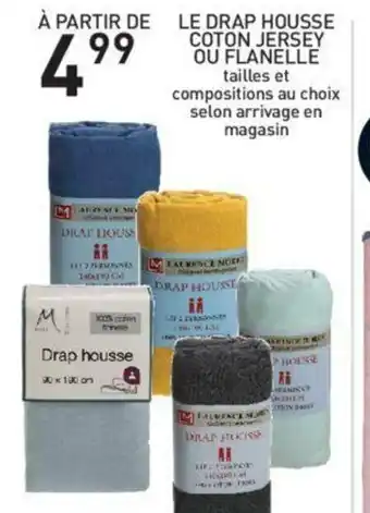 Stokomani Le Drap Housse Coton Jersey offre