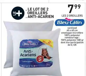Stokomani Les 2 Oreillers offre