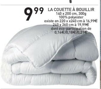 La Couette à Bouillir