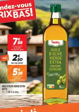 Netto Huile d'olive vierge extra netto offre