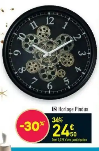 Conforama Horloge Pindus offre