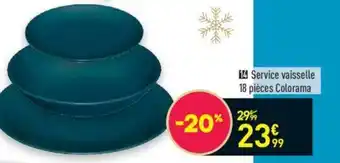 Conforama Service Vaisselle offre