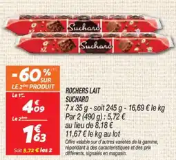 Netto Rochers lait suchard offre