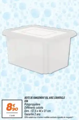 Netto Boite de rangement avec couvercle eda offre