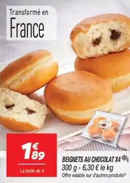 Netto Beignets au chocolat x4 offre