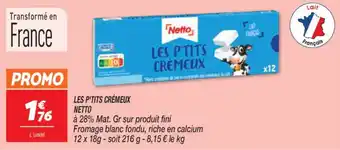 Netto Les p'tits cremeux netto offre