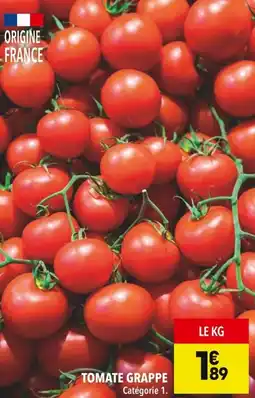 Supeco Tomate grappe offre