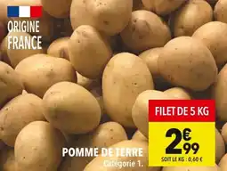 Supeco Pomme de terre offre