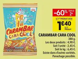 Supeco Carambar cara cool offre