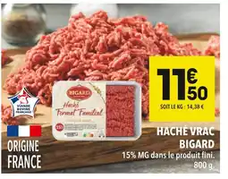 Supeco Bigard Haché Vrac offre