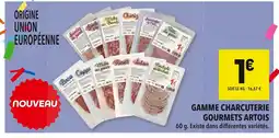 Supeco GOURMETS ARTOIS Gamme Charcuterie offre