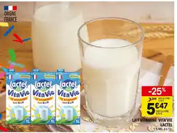 Supeco Lactel Lait vitaminé Vita'Vie offre