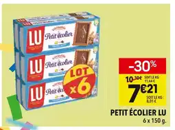 Supeco LU Petit Écolier offre