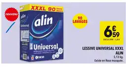 Supeco Alin Lessive Universal XXXL offre