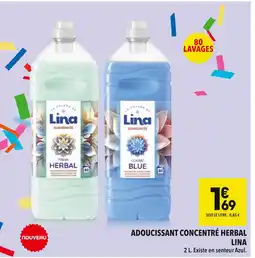 Supeco Lina Adoucissant concentré herbal offre