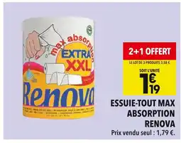 Supeco Renova Essuie-tout max absorption offre