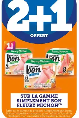 U Express Fleury Michon Simplement Bon offre