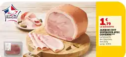 U Express Le Porc Français Jambon cuit supérieur avec couenne offre