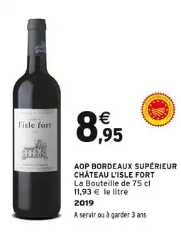 Intermarché CHÂTEAU GISCOURS AOP margaux offre