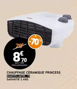 E.Leclerc Princess - chauffage céramique offre