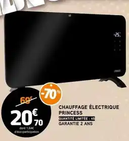 E.Leclerc Princess - chauffage électrique offre