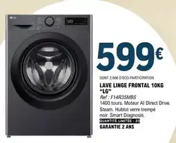 E.Leclerc Lg - lave linge frontal 10kg offre