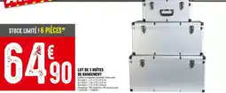 Batkor Dim - lot de 3 boites de rangement offre