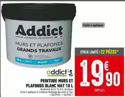Batkor Facile - peinture murs et plafonds blanc mat 10 l offre