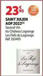 Auchan Supermarché Lagrange - saint julien aop 2022 offre